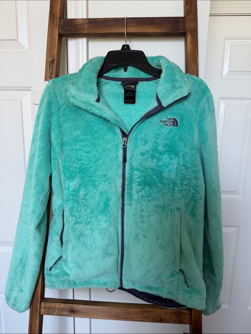 The North Face Turquoise Fleece Jacket